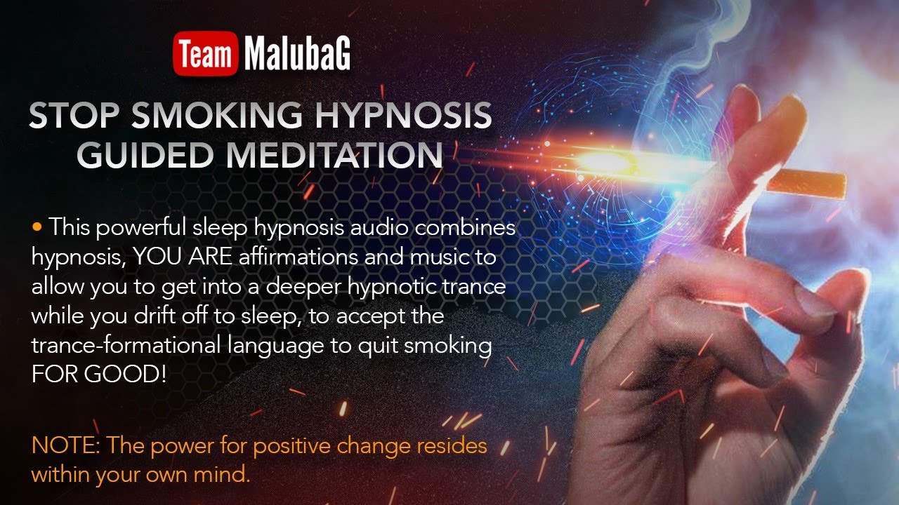 STOP SMOKING HYPNOSIS GUIDED MEDITATION YouTube
