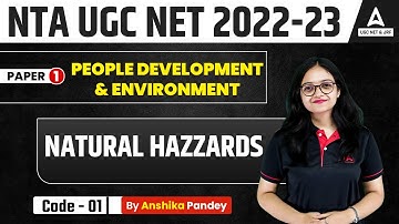 Natural Hazzards | People Development & Environment Paper 1 | UGC NET 2023