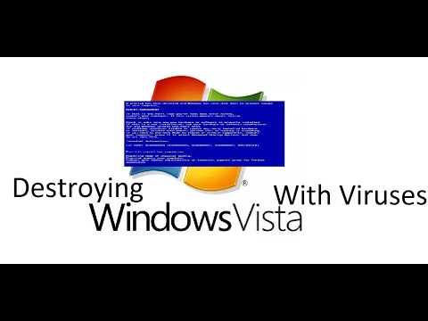 Destroying Windows Vista With Viruses
