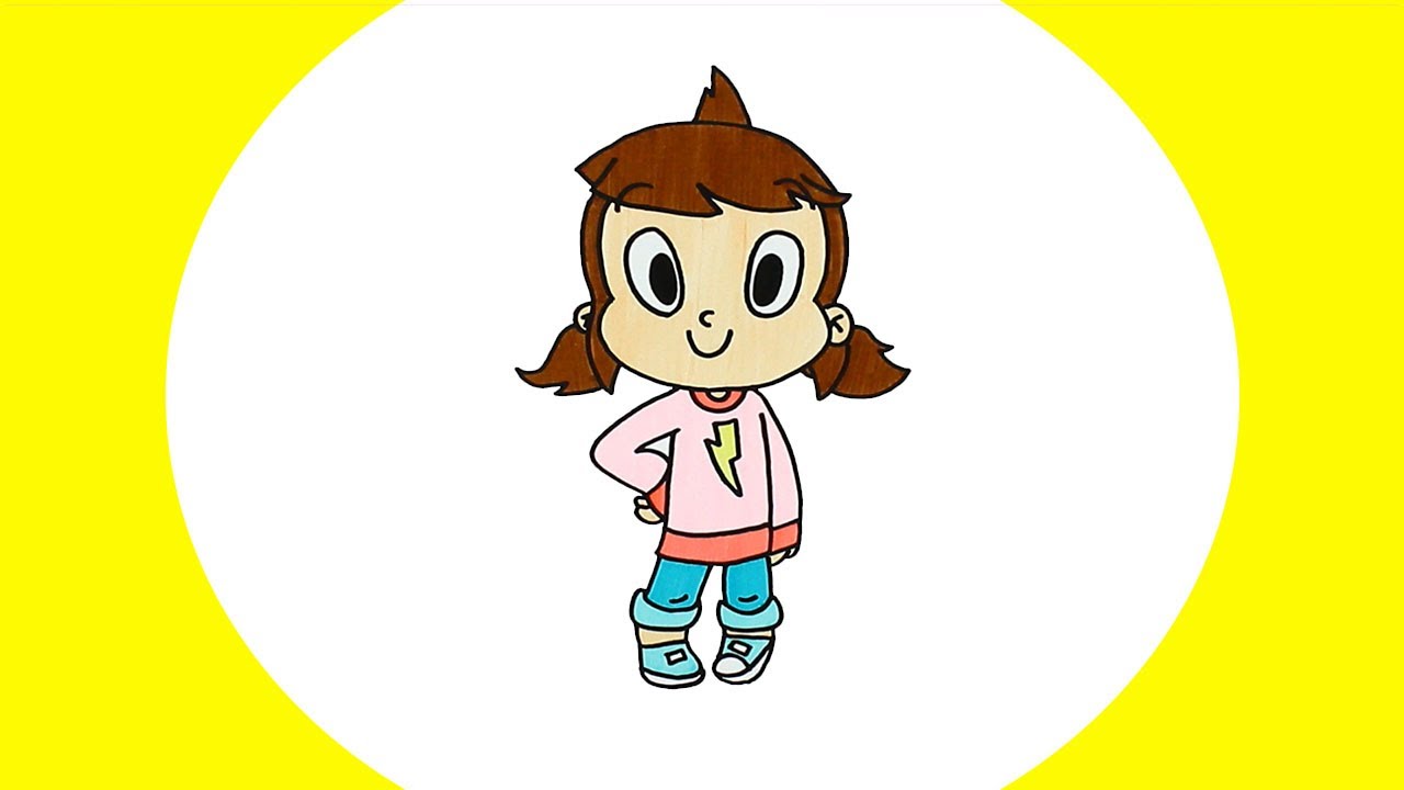 Garota Minnie kawaii fofa ❤ Cute Girl Minnie Disney 😍 bonequinha kawaii,  desenhos para desenhar. 