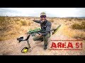 Metal Detecting AREA 51 Before RAID!! (intimidated by police)