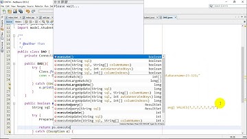 JDBC-10: Viết các phương thức cho lớp kết nối CSDL.