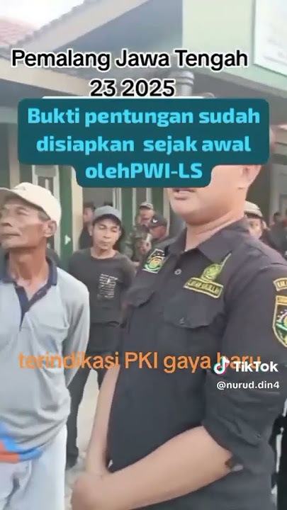 ‼️PKI PWI  telah bangkit‼️setelah bertahun-tahun bersembunyi rakyat Indonesia harus siap membasmi