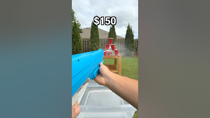 $1 vs. $150 Water Blaster 🔫
