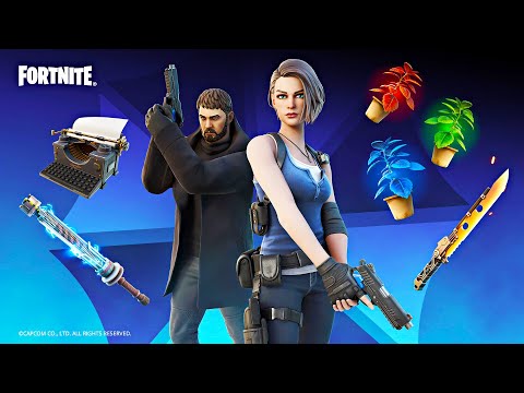 FORTNITE x RESIDENT EVIL!! (Fortnite Battle Royale)