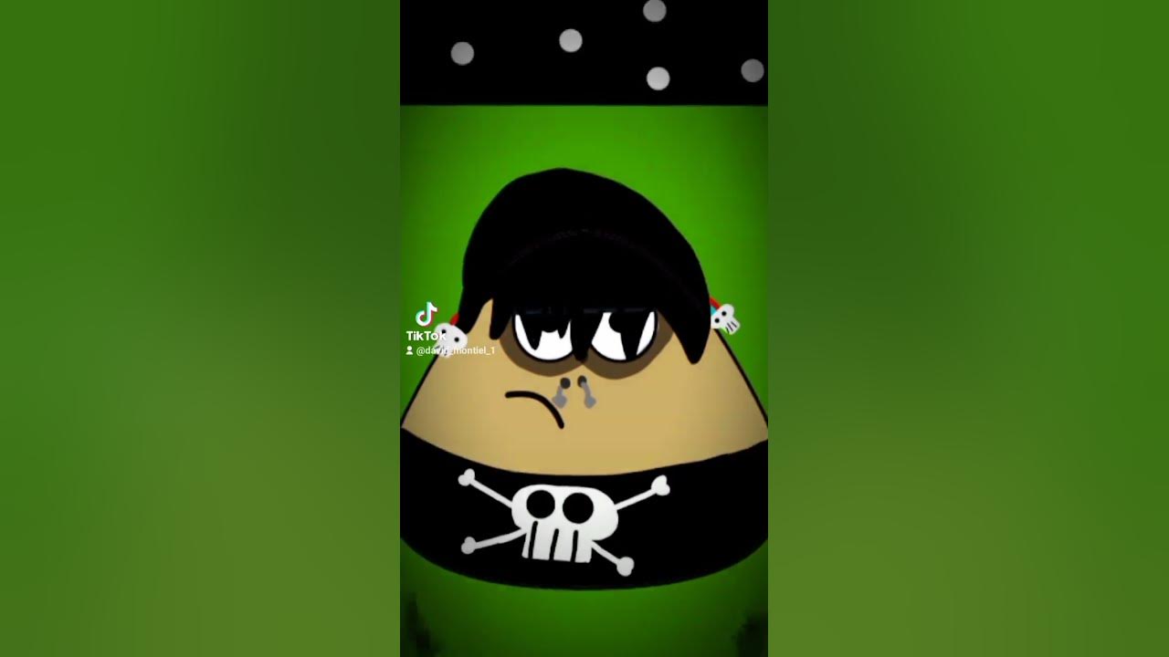 pelea de Pous Pou emo vs Pou normal 