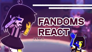 Fandoms React to ENA 2/6 || GL2 || hello ミモ ♡ ||