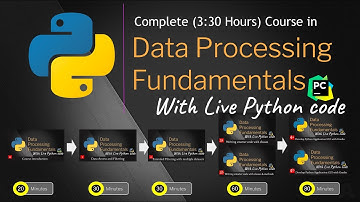 Tutorials on Data Processing Fundamentals for Budding Python Developers (3:30 Hours)