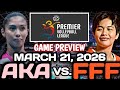 Akari Chargers vs. Farm Fresh 🔴 March 21, 2026 | Game Preview | PVL All Filipino conference