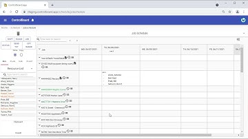 Job Scheduling on ControlBoard