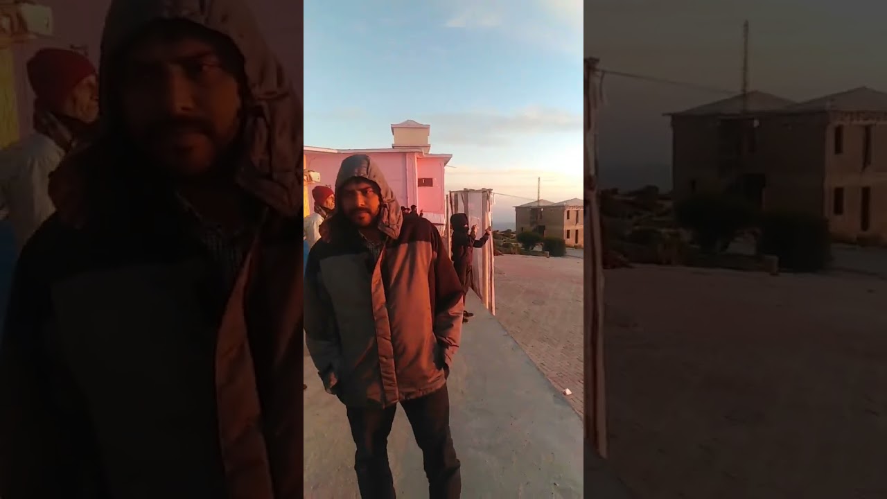 sun rising in Gorak Hills @school trip with mama