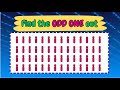 Find the Odd One Out 🤯 | Emoji, Numbers &amp; Letters Brain Teaser Quiz