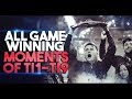 DOTA 2 - ALL GAME-WINNING Moments in The International History (TI1-TI9)