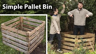 How to Make a Compost Bin the Easy Way from Pallets (feat. Jack Monroe)