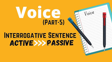 Voice ll Part - 5 ll Interrogative Sentence ll Learn with Kamrul Hasan II Md. Kamrul Hasan