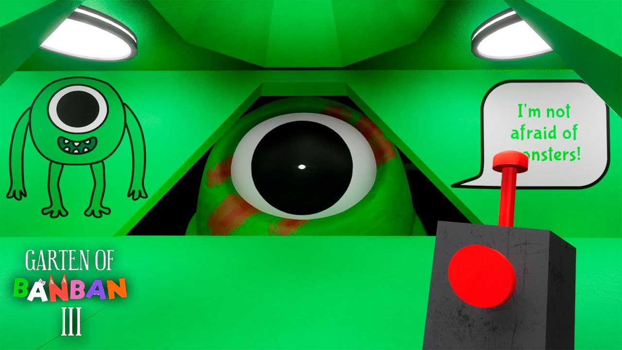 Garten Of Banban 3 - Meeting With WASOWSKI + Jumpscare
