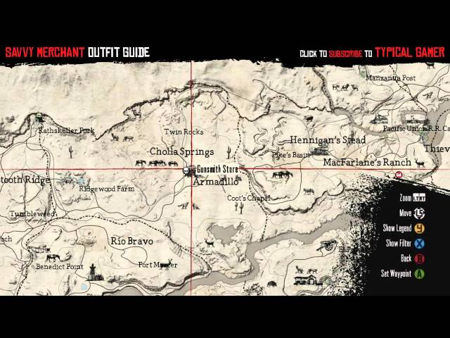 Red Dead Redemption - How to get Savvy Merchant Outfit class=