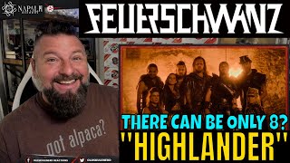 FEUERSCHWANZ - Highlander (Official Video) | OLDSKULENERD REACTION