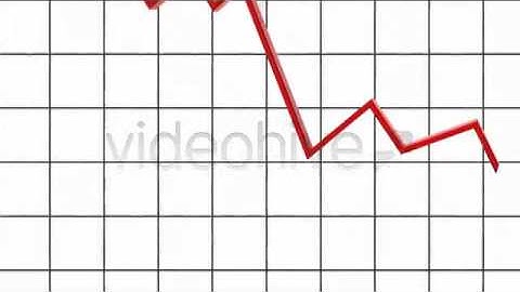 3D Falling Trend Line - Loop - Alpha After Effect Project