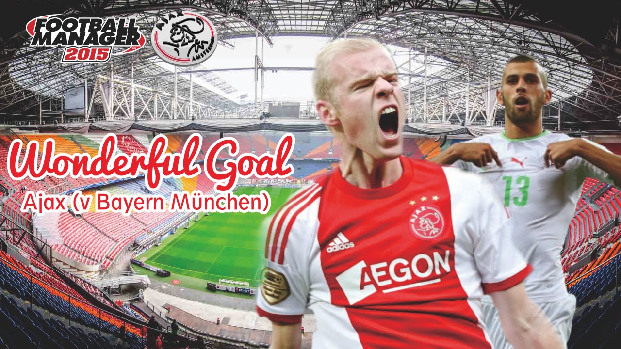 Wonderful Goal by Islam Slimani (Ajax) v Bayern Munchen 