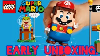 I sure tried | Early LEGO Super Mario Unboxing