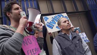 Uvw Cleaners Protest Against Poverty Wages And Unlawful Dismissal