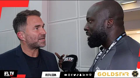 'YOU ARE SO F***** DELUDED' - EDDIE HEARN GETS INTO HEATED ARGUMENT WITH CHRIS EUBANK MANAGER NAPPER