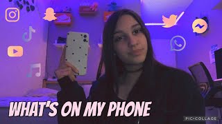 What’s on my phone (IPhone 11) ❤️