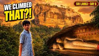 We Climbed SIGIRIYA… Then Entered Sri Lanka’s Ancient Cave Temple! | Day 6