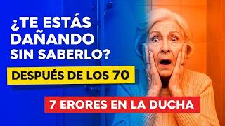 Top 7 Errores Comunes en la Ducha Después de los 70 que Aceleran el Envejecimiento
