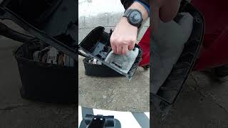 Bosch GL-30 Vacuum cleaner s filter cleaning