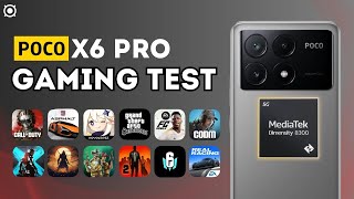 Lo corre todo!  | Poco X6 Pro Gaming Test | Prueba de rendimiento