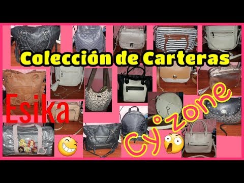 Colección de carteras cy°zone y esika o sea ⤵ belcorp 👜👛👝🎒Bolivia  ❤💛💚| Mariela Zuleta - YouTube