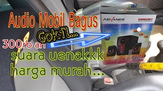 PAKET AUDIO MOBIL SIMPLE DI MOBIL LOS BAK - SUZUKI FUTURA - CAKEP GUY'S