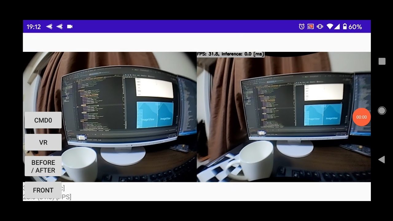 DeepCalib with TensorFlow Lite in C++ on Android