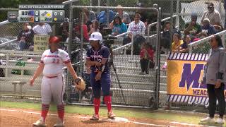 2022 MEAC Softball Championships Morgan State vs Howard University Game 1 Highlights screenshot 4