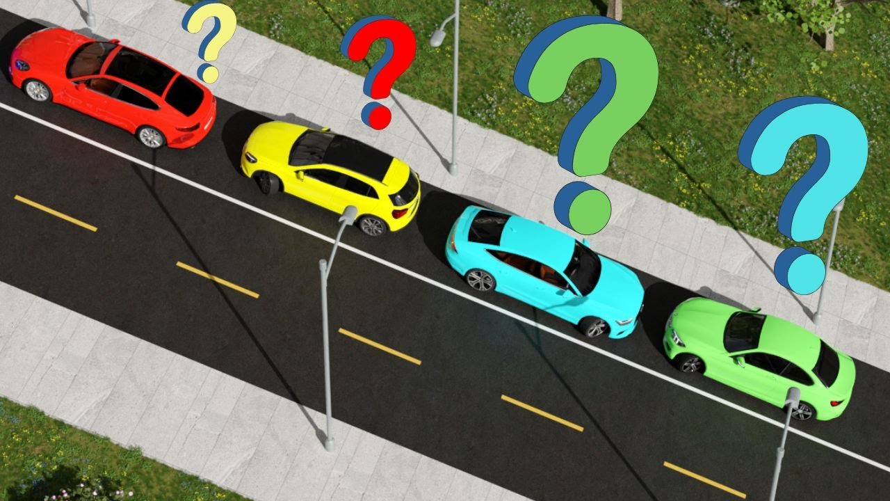 Which Cars Are Parked INCORRECTLY?