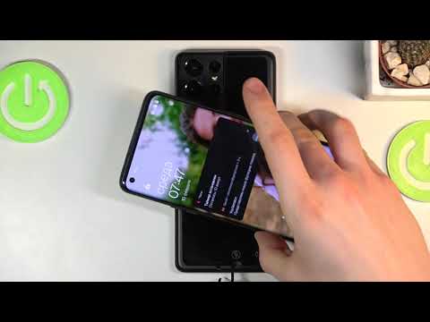 Реверсивная зарядка на Samsung Galaxy S21 Ultra Как заряжать устройства с помощью Samsung S21 Ultra?