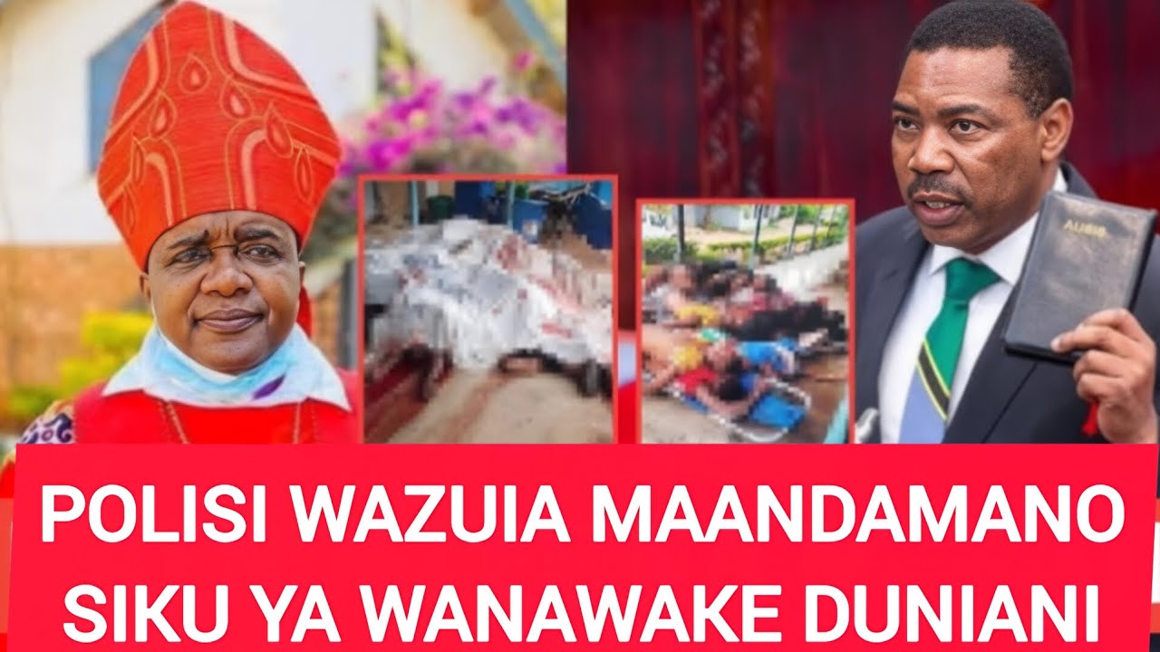 ASKOFU BAGONZA NA CHADEMA WAANZISHA MAANDAMANO