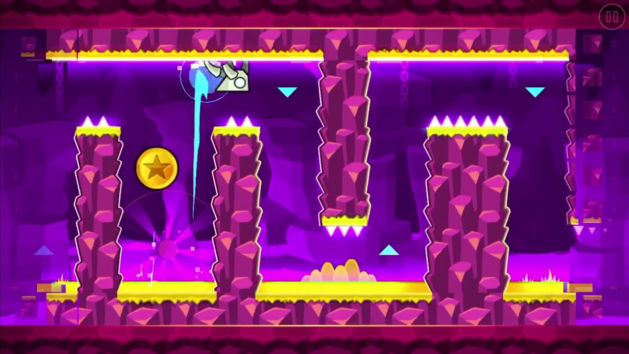 I Beat The Last Level In Geometry DashFINGER DASH... YouTube