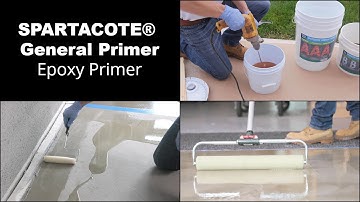 SPARTACOTE General Primer - Low VOC Epoxy Primer for Use Over Cement, CMU and Wall Board