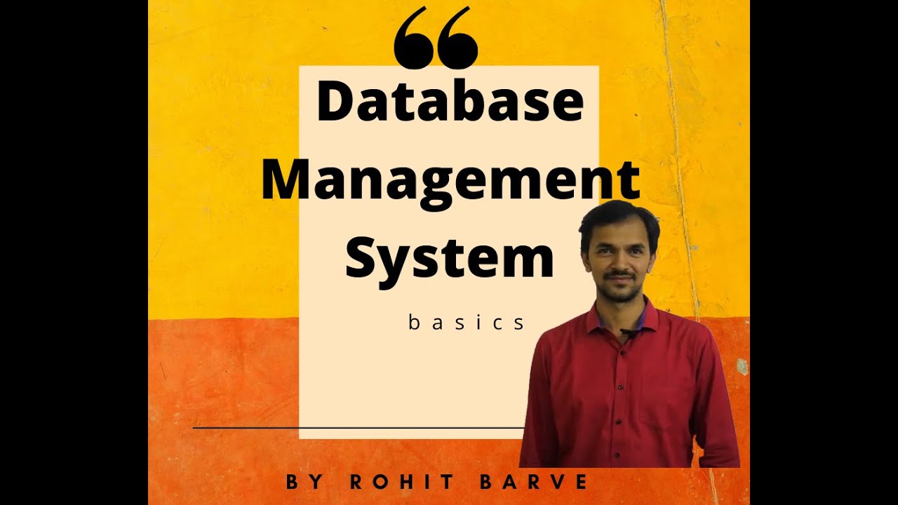 2.1 DBMS BASICS - PART 1 - YouTube
