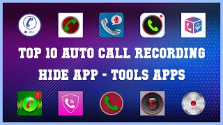 Top 10 Auto Call Recording Hide App Android App screenshot 3