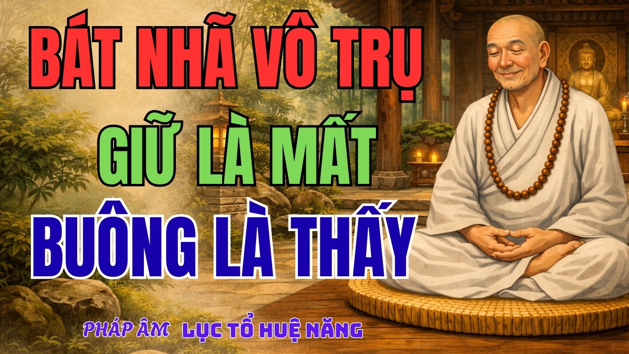 LỤC TỔ HUỆ NĂNG: Không Trụ Nơi Ngộ – Con Đường Kiến Tánh Giữa Chợ Đời | Pháp Âm Lục Tổ Huệ Năng