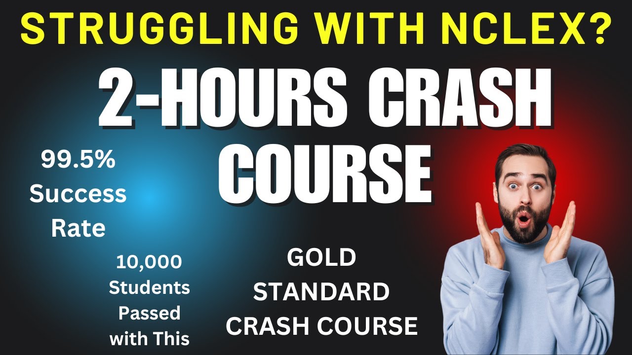 Last-Minute NCLEX Crash Course – Pass in One Shot!