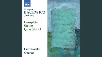 String Quartet No. 1: III. Vivo