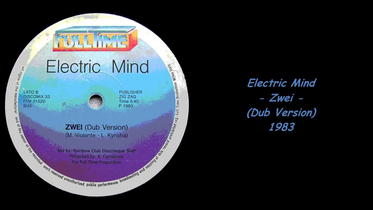 Electric Mind Zwei (Dub Version) 1983 YouTube
