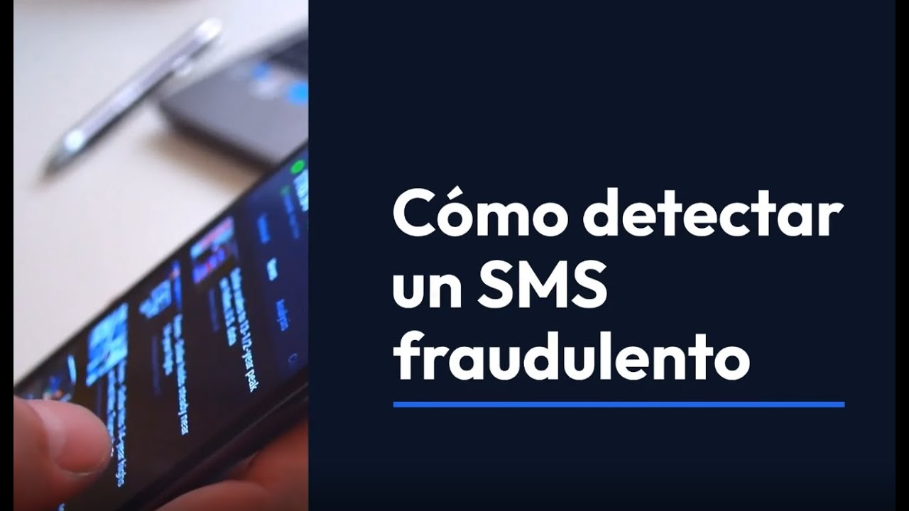 Cómo detectar un SMS fraudulento