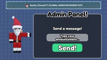How to Make a Fully Functional Global Announcement System on Roblox (FREE KIT 2025)