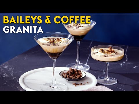Baileys and coffee granita | delicious. Australia